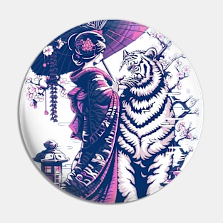 Geisha tiger shogun’s Geisha 87017 Pin