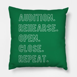 Theatre Life Cycle Pillow