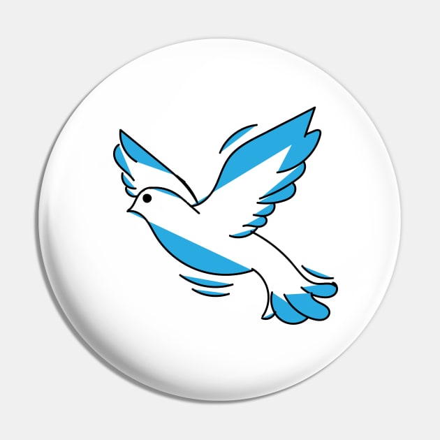 Holy Spirit Dove Pin by FlorenceFashionstyle