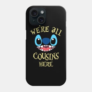 Alice in Wonderland We're All Mad Here Cute Parody Phone Case