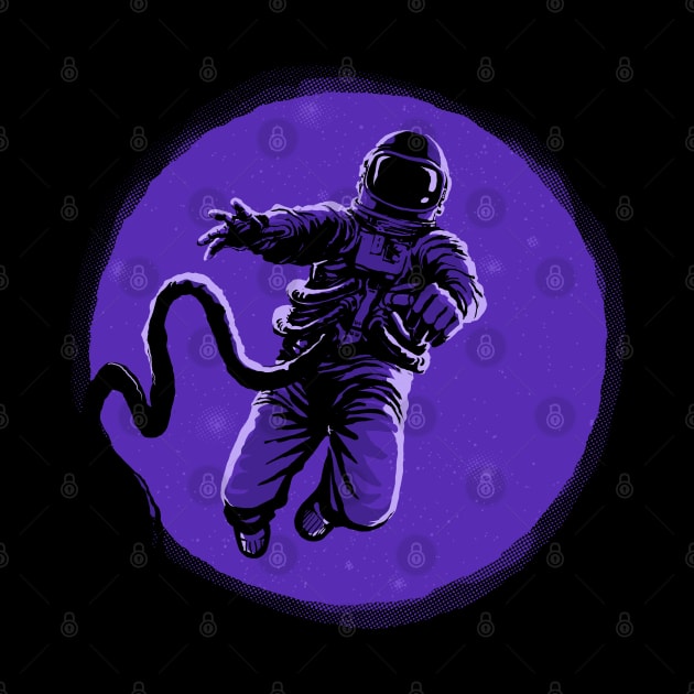 Floating Astronaut by carbine