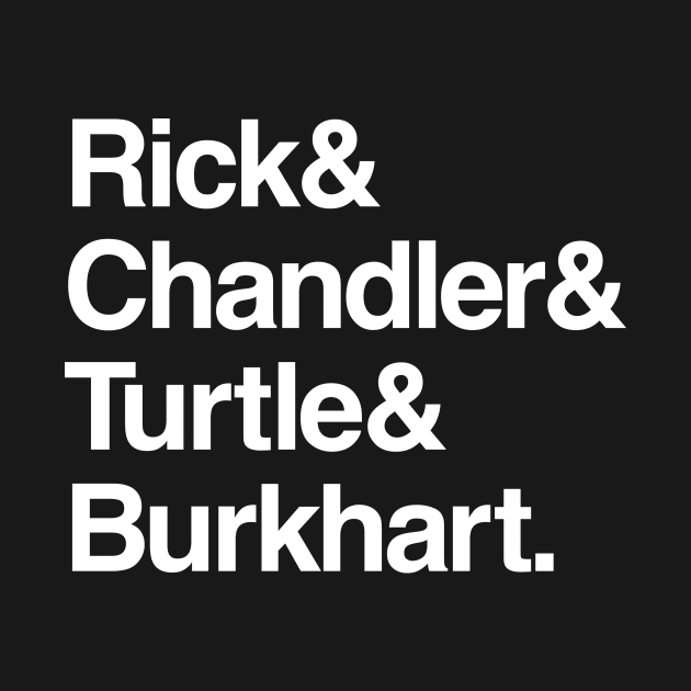 Rick & Chandler & Turtle & Burkhart. by tenaciousva