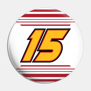 Kaz Grala #15 2024 NASCAR Design Pin