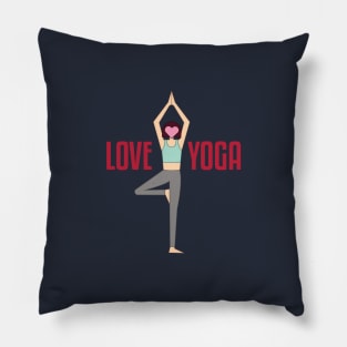 Yoga love Pillow