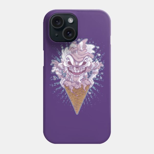 Monster Ice Cream Phone Case by Andriu