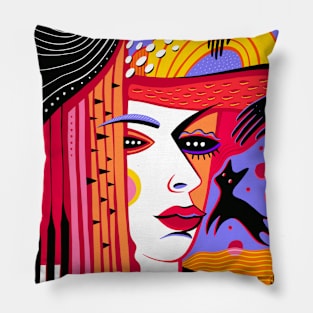 Ginger girl Pillow