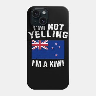 I'm Not Yelling I'm A Kiwi Phone Case