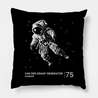 Van der Graaf Generator / Minimalist Graphic Artwork Design Pillow