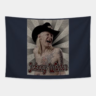 Johnny Winter Classic Tapestry