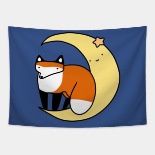 Fox and Moon Tapestry