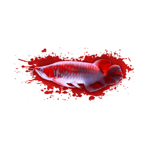 Super Red Arowana by Josy