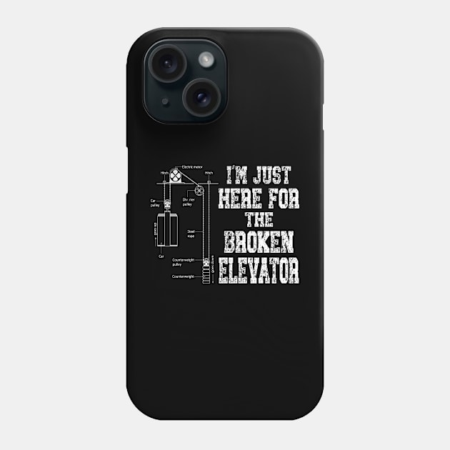 Elevator Mechanic Phone Case by BOOBYART