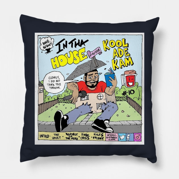 Support Kam Komics: In tha house with Kool Ade Kam Pillow by Kam Komics 