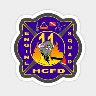 Henry County Fire Department Company 11 Magnet