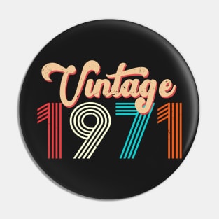 Vintage 1971 Pin