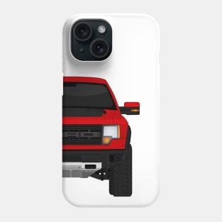 Raptor Race Red +hood decal Phone Case