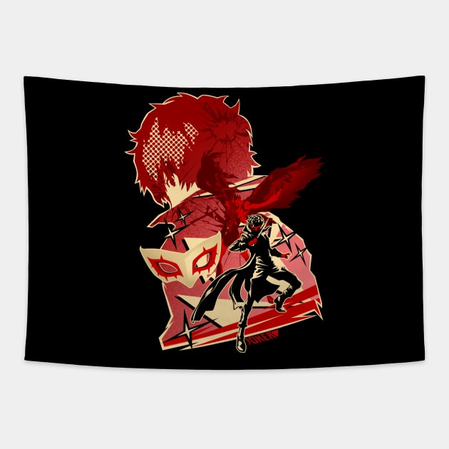 Protagonist Persona 5 Tapestry by plonkbeast