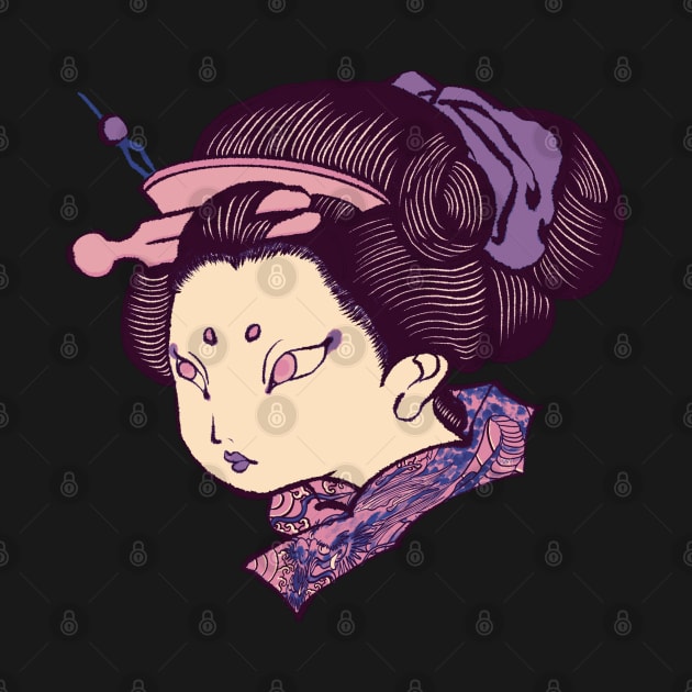 Ukiyoe Girl by miacomart