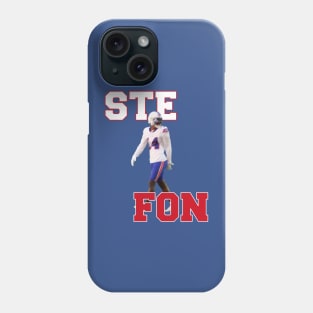 Stefon Diggs blurry-Made by josh S. Phone Case