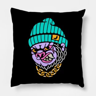 Ape grillz Pillow