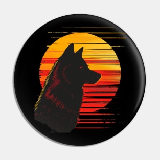 Thriving Replica Of Wolf Pin