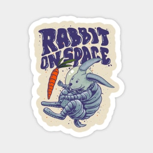 Rabbit On Space Magnet