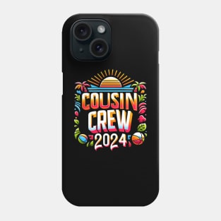 Cruise Crew 2024 Vacation Trip Sailing Squad Matching Family Phone Case