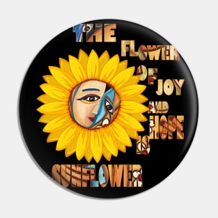 Beautiful Sunflower Pin