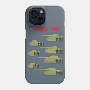 German Tanks WW2 Phone Case