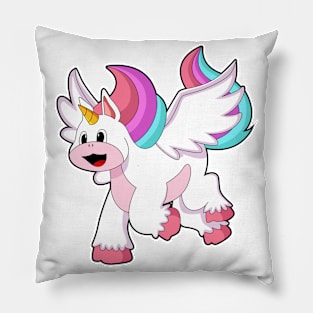 Unicorn with Wing Pillow