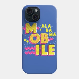 Retro 90s Mobile, Alabama Phone Case