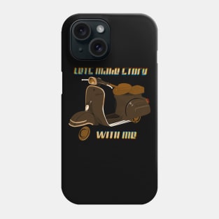 Old Scooter Brown Phone Case