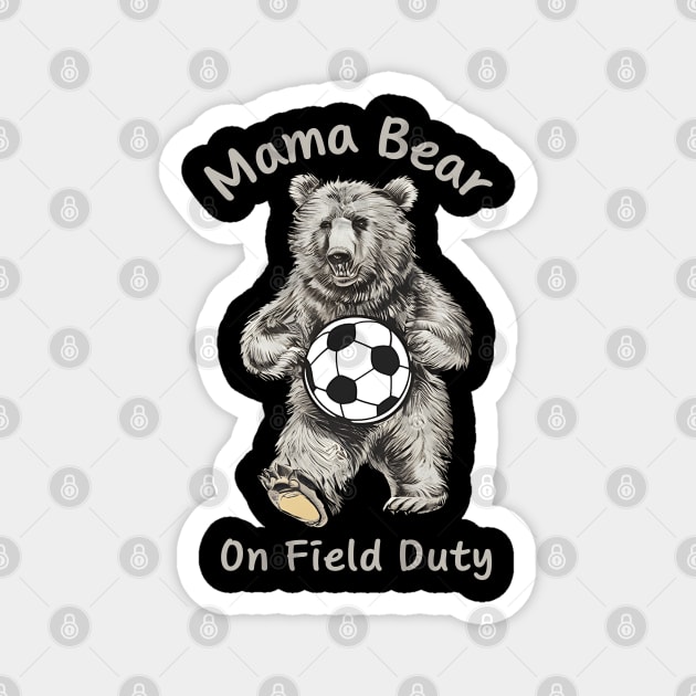 Mama Bear Magnet by NomiCrafts