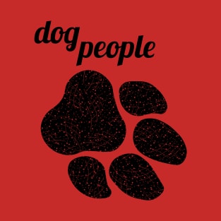 Dog people - Black T-Shirt