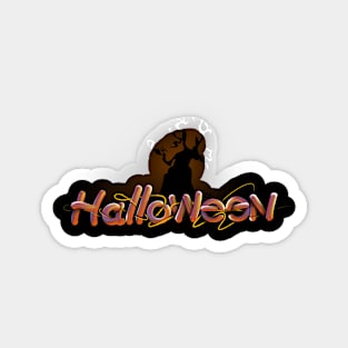 HALLOWEEN TREES Magnet