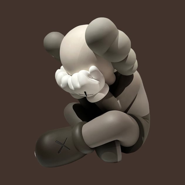 kaws sit doll kaws by masihtitikterluka