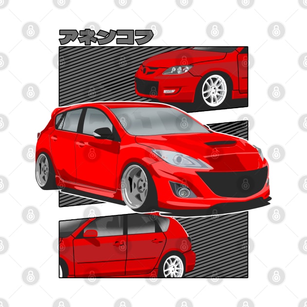 Mazda 3 bl 2gen Japanese Comics by Rebellion Store