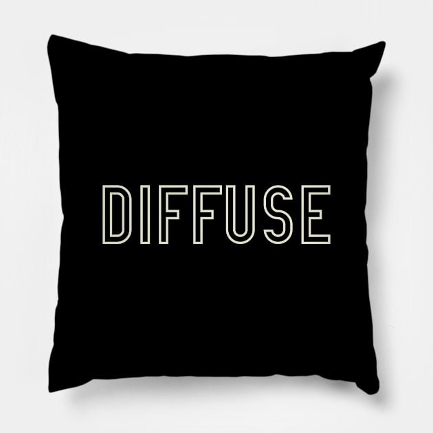 Diffuse Pillow by calebfaires