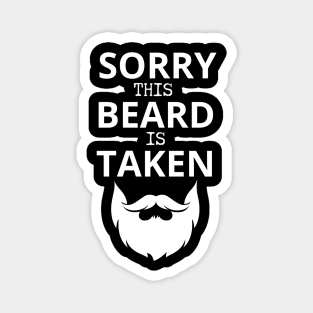 Sorry This Beard is Taken Magnet