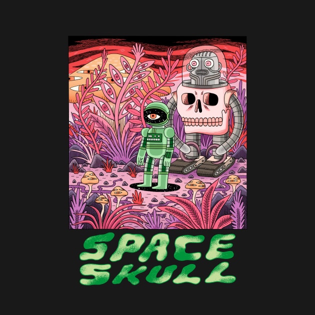 Space Skull by jackteagle