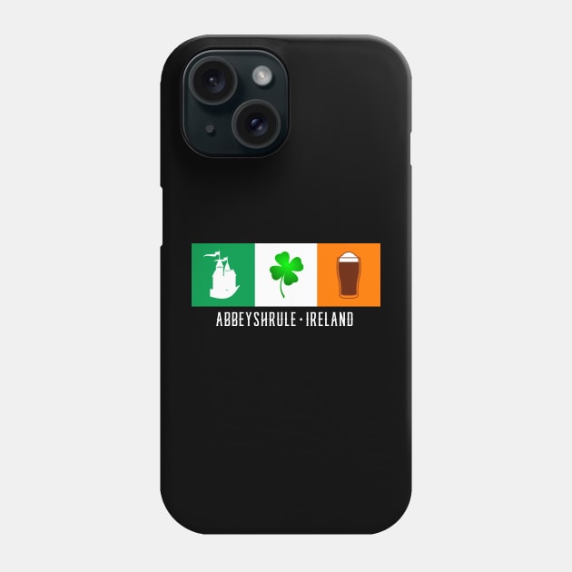 Abbeyshrule Ireland, Gaelic - Irish Flag Phone Case by Eire