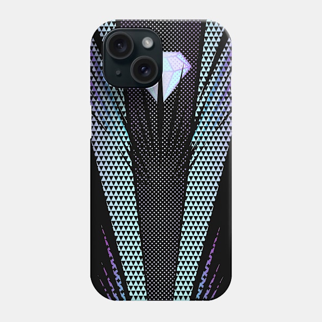 Diamond Burst Phone Case by BeeryMethod