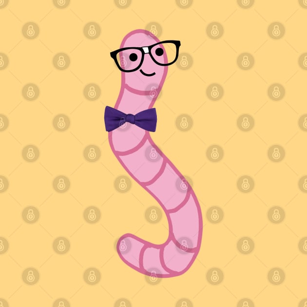 worm (nerd) by mystudiocreate