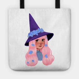 Magical girl with a hat Tote