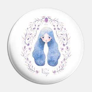 Zodiac - Virgo Pin