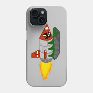 Tracked Rocket Phone Case