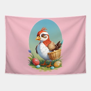 Birds With Eggs Tapestry