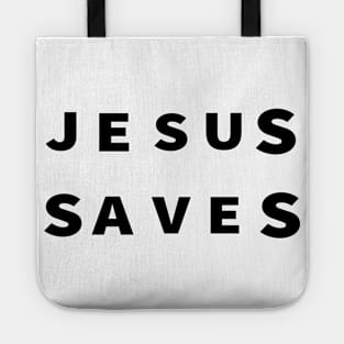 Jesus Saves Cool Inspirational Christian Tote