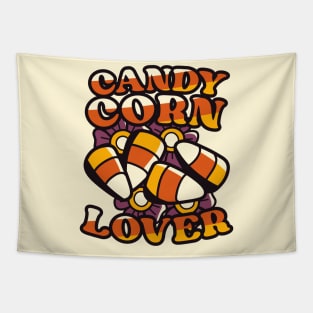 Candy Corn Lover // Fun & Colorful Halloween Candy Tapestry