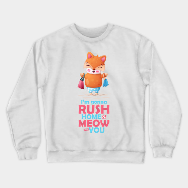 Cat House Panther Cats Crewneck Sweatshirt Teepublic